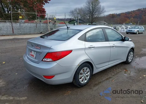 2016 Hyundai Accent Se from USA, damaged, VIN KMHCT4AE8GU108001